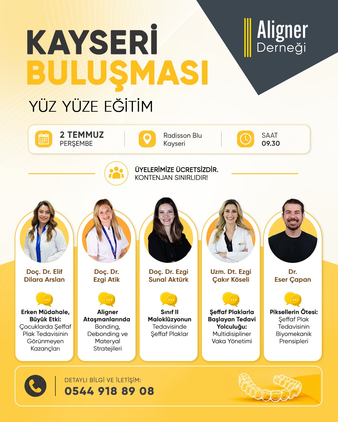 Yüz Yüze Aligner Eğitimi